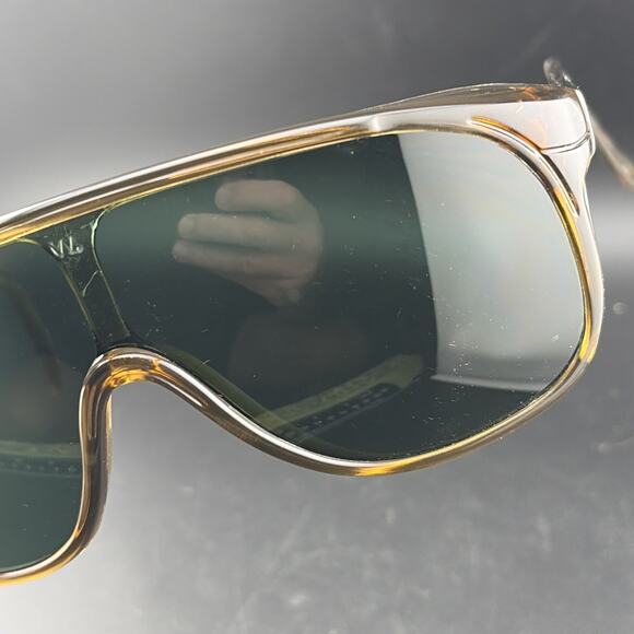 Vintage NOS 80’s Willson Spectra Mirror Lens Brown Frame Safety Glasses 1130035 - Picture 11 of 12